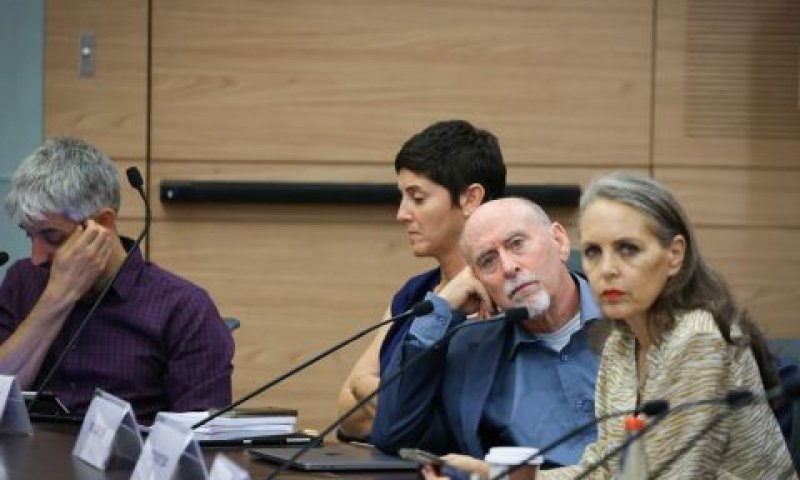 גבי לסקי ואלון טל [צילום: נועם מושקוביץ/דוברות הכנסת]