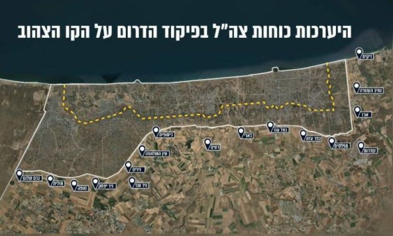 מפת הקו הצהוב