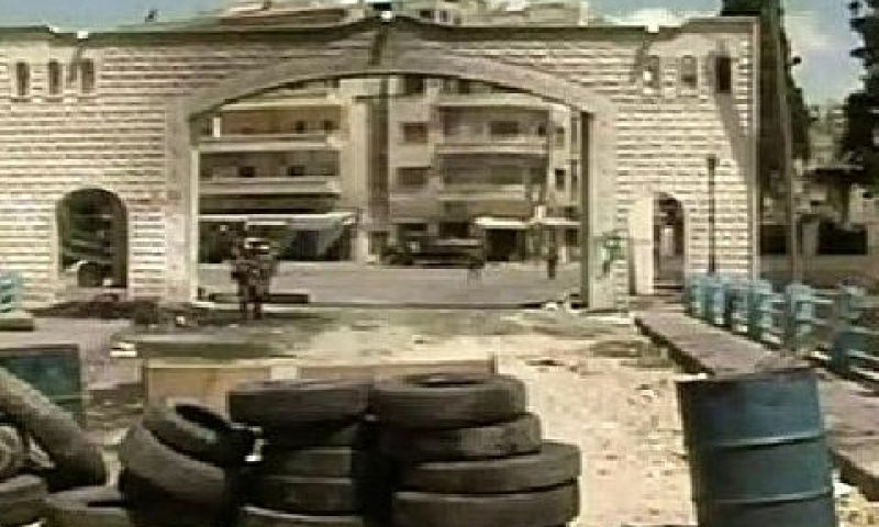 ג'יסר א-שורור בתמונות של הממשל [צילום: הטלוויזיה הסורית]