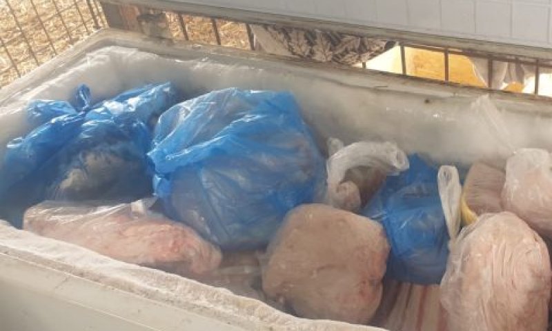 הבשר שנתפס [צילום: משרד החקלאות]