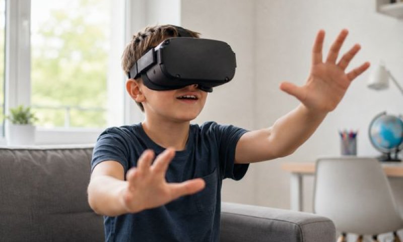 רבע שעה ביום ב-VR האטה התקדמות קוצר ראייה [עיבוד AI]