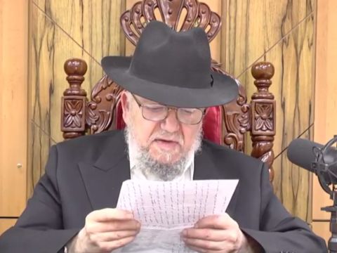 הרב מאיר מאזוז. "הזדמנות להראות לקב"ה, שאנחנו אוהבים אותו"