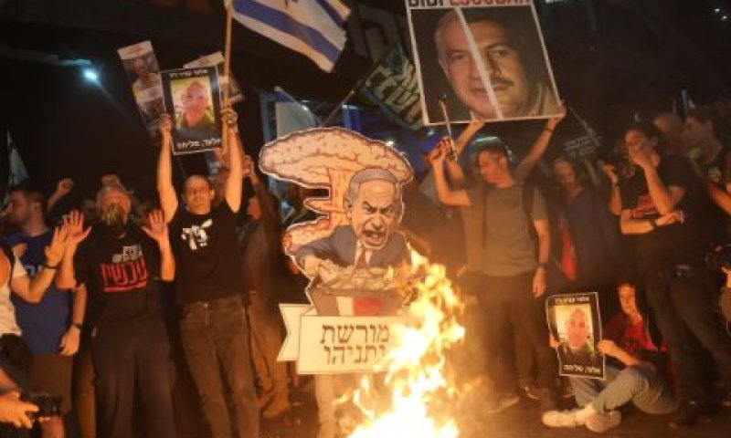 ההפגנות נגד נתניהו [צילום: אריק מרמור/פלאש 90]
