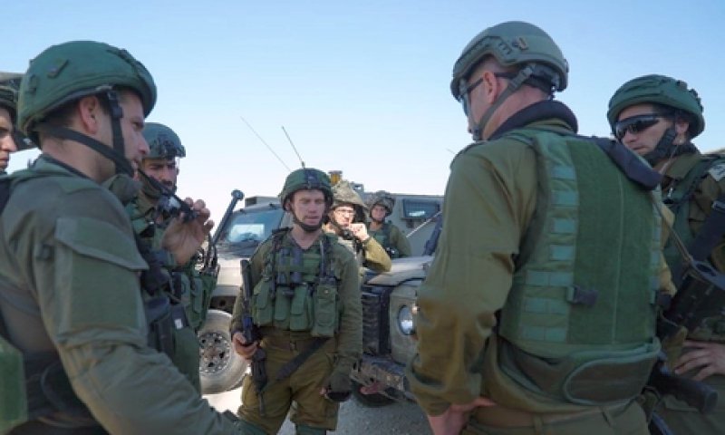 הסלמה מחודשת. חיילי צה"ל על גבול הרצועה [צילום: דובר צה"ל]