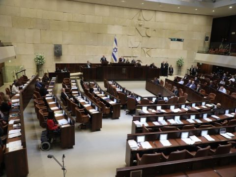 [צילום: דוברות הכנסת – יצחק הררי]