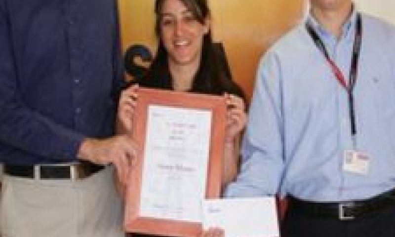 בתמונה משמאל לימין: דורון לב-ארי, ליאה קור ויגאל שחק