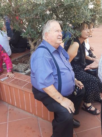 תמה ז"ל ואברהם שוחט [צילום: אלי אלון]