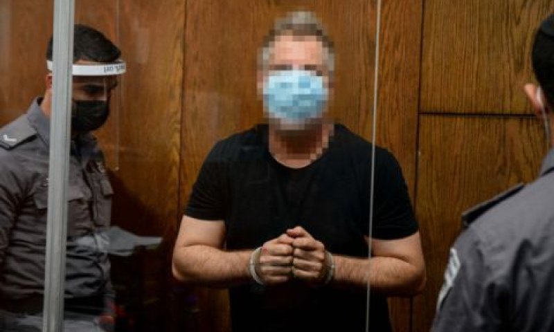 הנהג ערן אזולאי בהארכת מעצרו [צילום: אבשלום ששוני/פלאש 90]