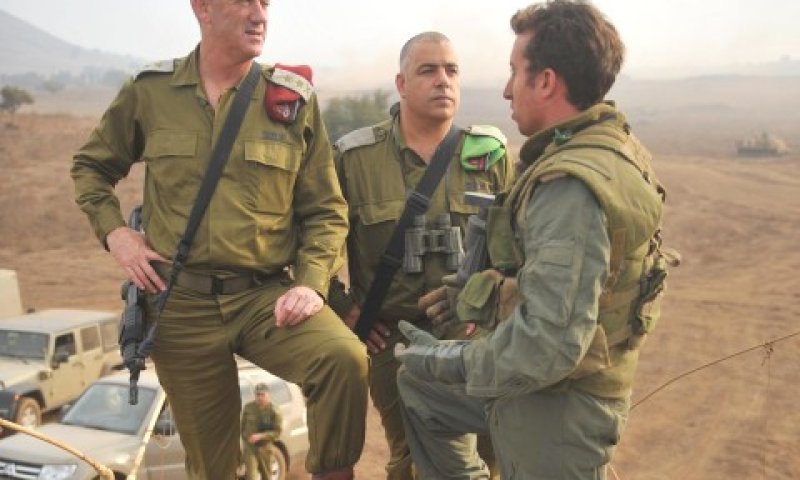 גנץ. אסור שנשבור את השגרה [צילום: דו"צ]