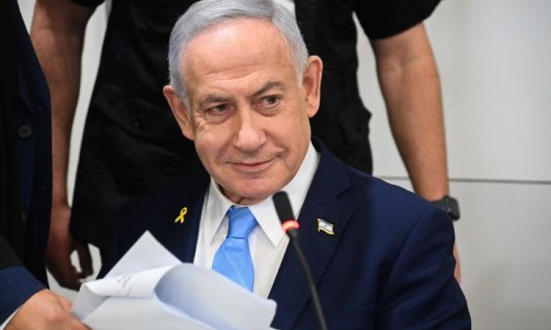 נתניהו היום בבית המשפט [צילום: יאיר שגיא, פול]