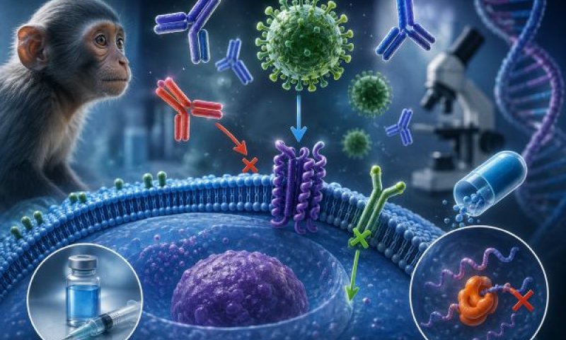 שילוב שלושה טיפולים מנע מ-HIV המדומה לחזור בקופי מקוק