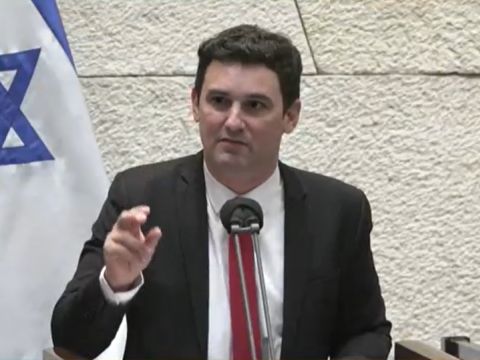 ח"כ איתן גינזבורג [צילום: מן הטלוויזיה]