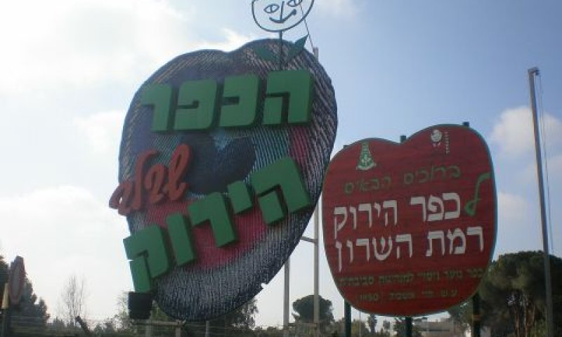 הכפר הירוק. טען שמצבו הכלכלי איתן [צילום: דוד שי]