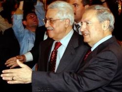 אבו מאזן עם שר החוץ הסורי
