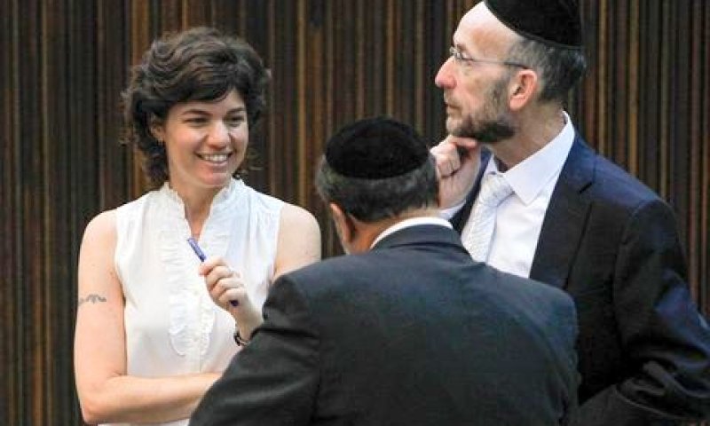 מקלב וזנדברג. שתי רשימות [צילום: מרים אלסטר/פלאש 90]