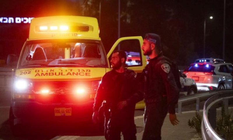 זירת הפיגוע [צילום: חיים גולדברג/פלאש 90]