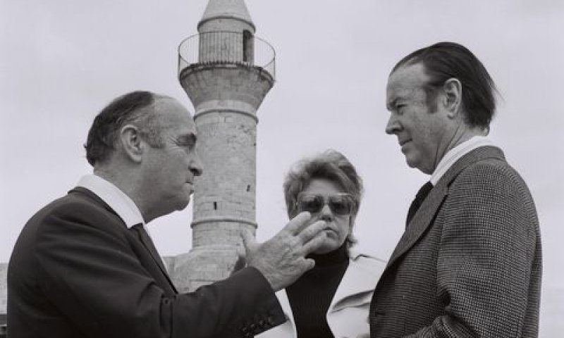 מירה אברך עם ארול בלאקוייל ואהוד אבריאל [צילום: פריץ כהן/לע"מ]