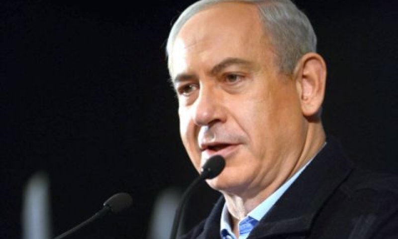 נתניהו באריאל. לא מתקפל [צילום: פלאש 90]
