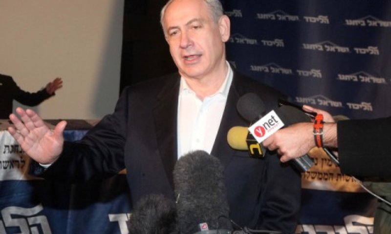 נתניהו. מגעים בין השמאל לחרדים [צילום: פלאש 90]