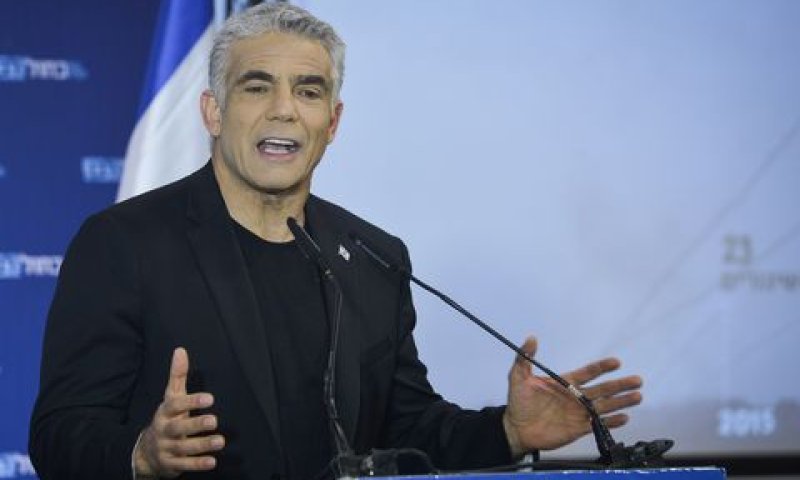 לפיד. ראש ממשלה לשנתיים [צילום: פלאש 90]