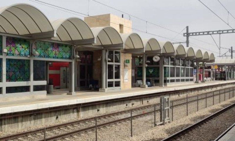 תחנת הרכבת באשקלון
