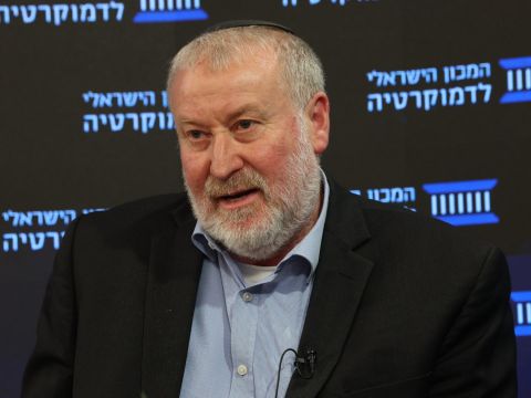 מנדלבליט היום בכנס [צילום: עודד קרני]