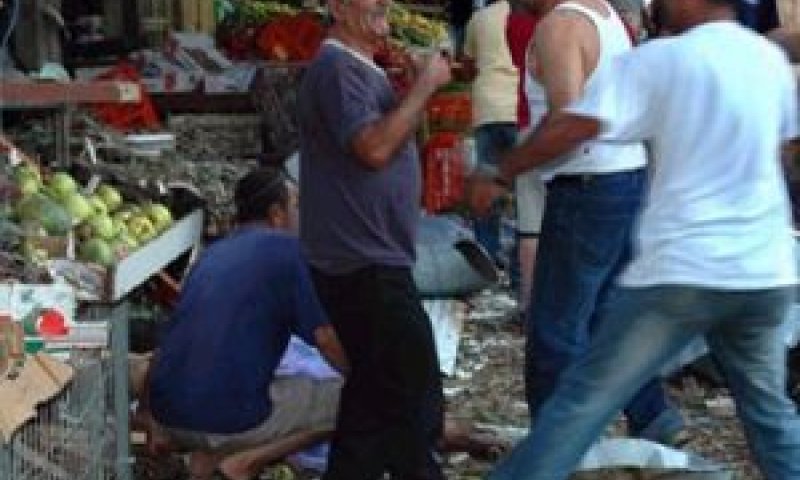 מראות הפיגוע. הפוגע אזרח ישראלי [צילום: AP]