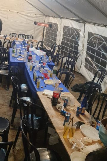 אחת המסיבות באשדוד [צילום: דוברות המשטרה]