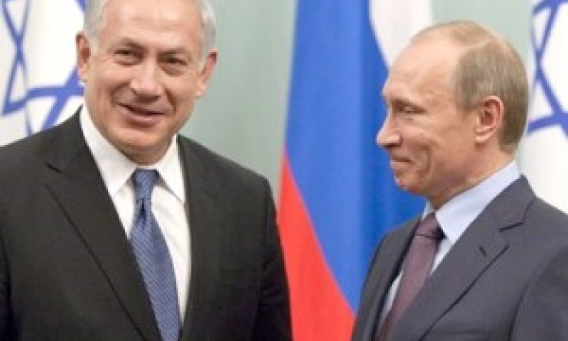 נתניהו ופוטין בפגישתם [צילום: AP]