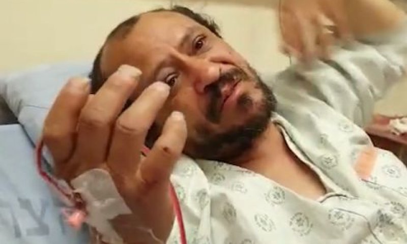 יחיא ג'רדי שנפל קורבן ללינץ' בירושלים [צילום: מן הטלוויזיה]