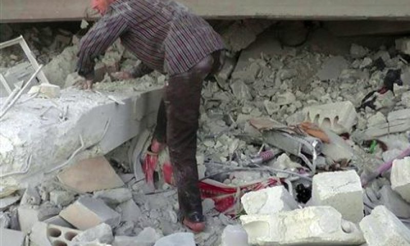 סוריה. עוד הפצצות קטלניות [צילום: AP]