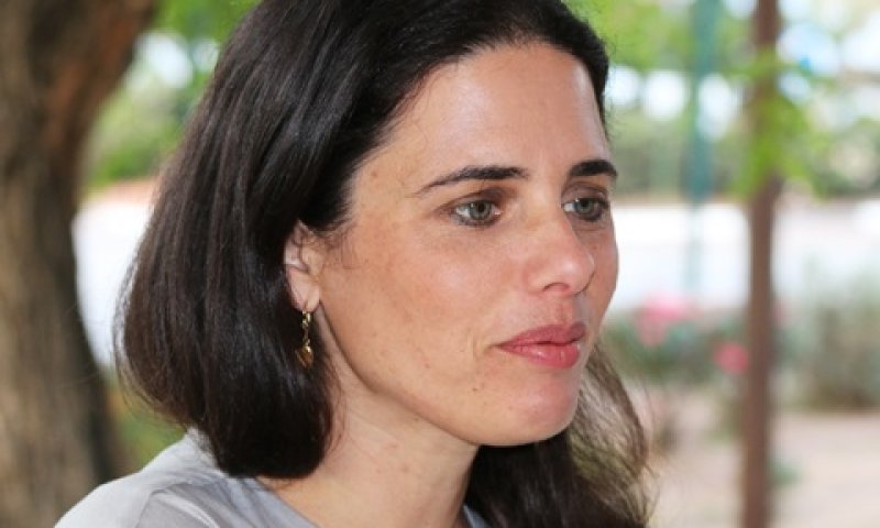 שקד. הצהרה שלא נעמה לבכירים המשרד [צילום: איציק וולף]