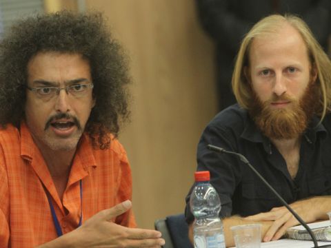 חגי מטר (מימין) [צילום: פלאש 90]