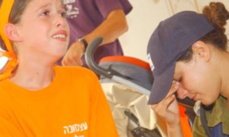 מראות הפינוי מעצמונה [צילום: דו"צ]