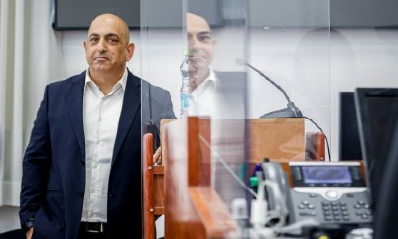 שרן היום בבית המשפט [צילום: אוליביה פיטוסי, פלאש 90]