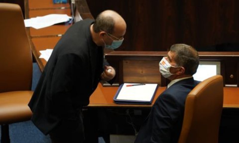 אשכנזי וניסנקורן [צילום: דני שם-טוב/דוברות הכנסת]