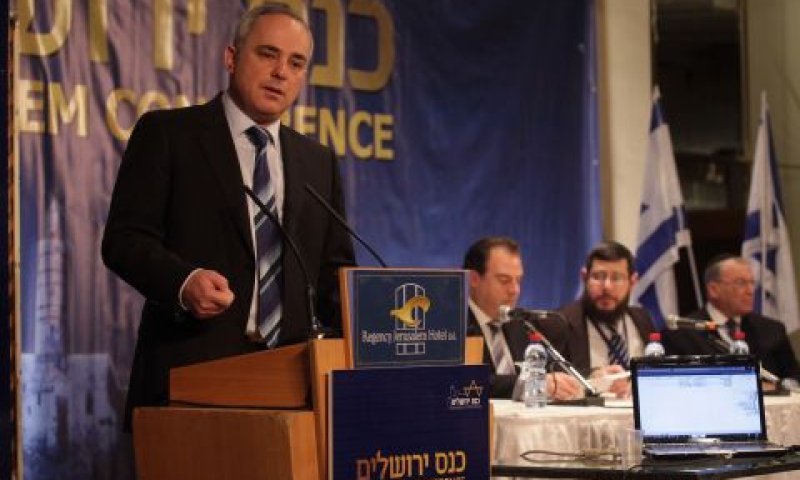 שטייניץ בכינוס ירושלים, היום [צילום: יח"צ]