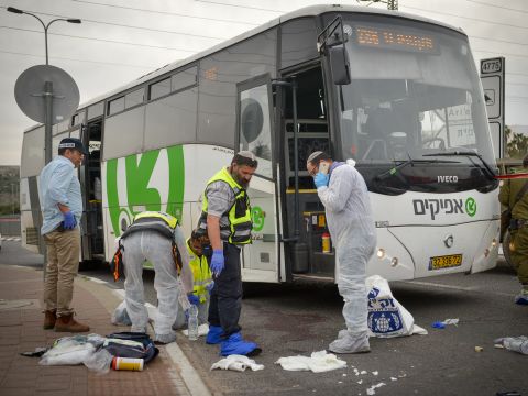 זירת הרצח של בן גל ז"ל [צילום: בן דורי/פלאש 90]