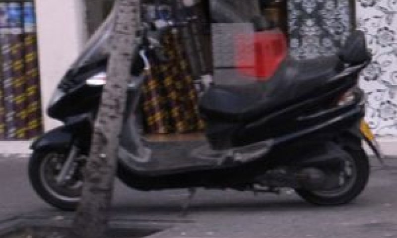 הקטנוע נפגע [צילום אילוסטרציה: פלאש 90]