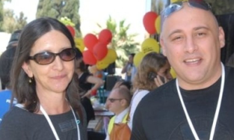 ירון אילן ודלית עופר שמנסה לקלוע למיינסטרים [צילום: קובי קואנקס]
