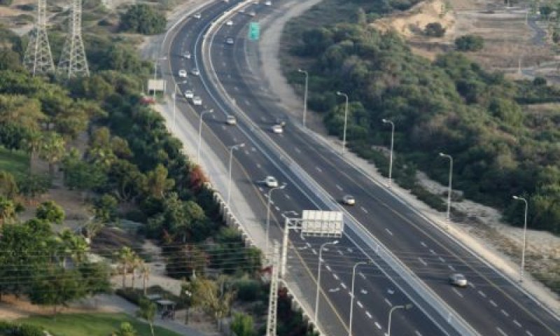 כביש החוף. סכנה ברורה ומיידית [צילום: פלאש 90]