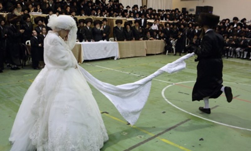 העז להתחתן. חתונה בבני ברק [צילום אילוסטרציה: פלאש 90]