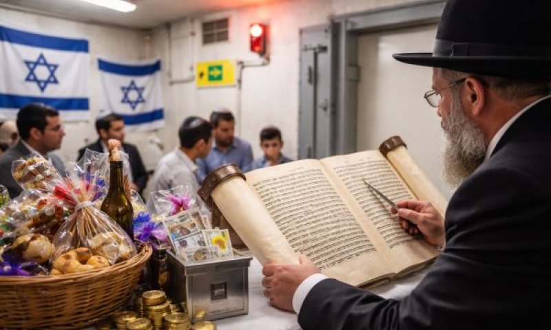 שמחה כן, התקהלות מסוכנת לא [עיבוד AI]