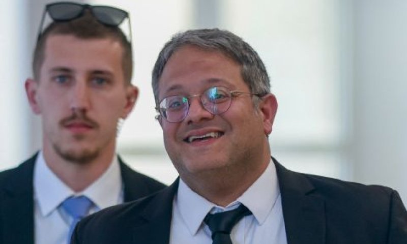 בן-גביר היום בבית המשפט [צילום: אריק מרמור, פלאש 90]