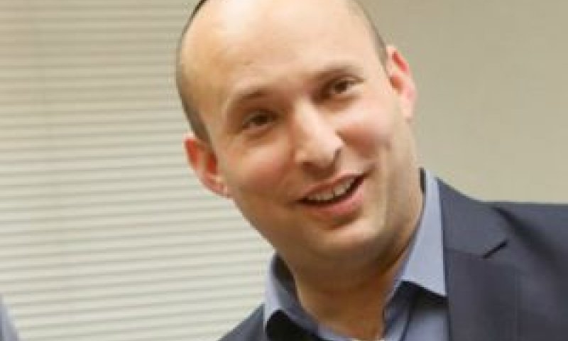 אווירה טובה וחיובית. בנט [צילום: פלאש 90]
