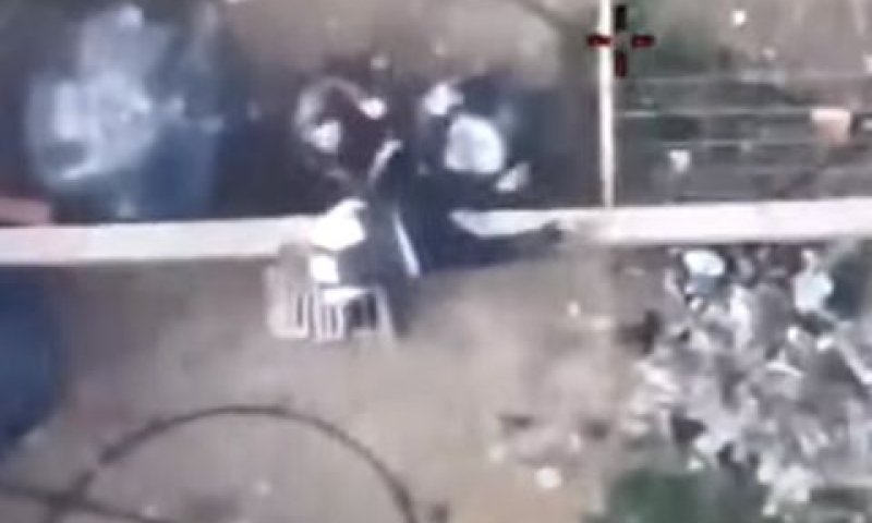 מחבלים רגע לפני חיסולם [צילום: דובר צה''ל]