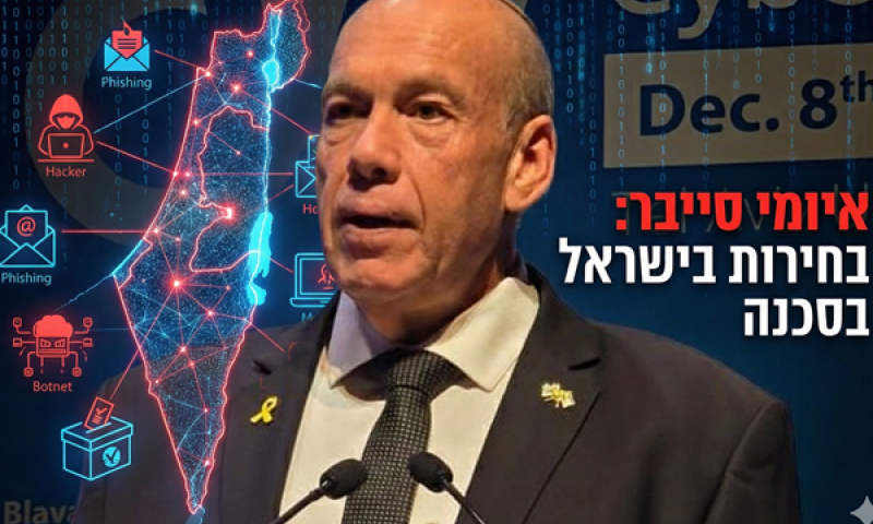 "האיום מתעצם". מבקר המדינה אנגלמן [צילום: משרד מבקר המדינה, עיבוד: AI]