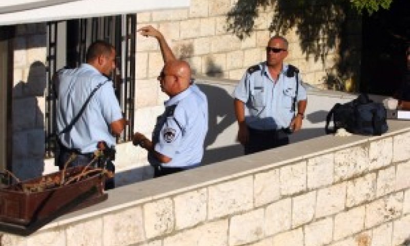 זירת הרצח בשכונת ארמון הנציב בירושלים [פלאש 90]