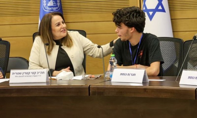 שטרית. רבע מיליון ילדים להורי מילואים - בלי מיפוי, בלי מדיניות עם הרבה הבטחות [צילום: דני שם-טוב/דוברות הכנסת]