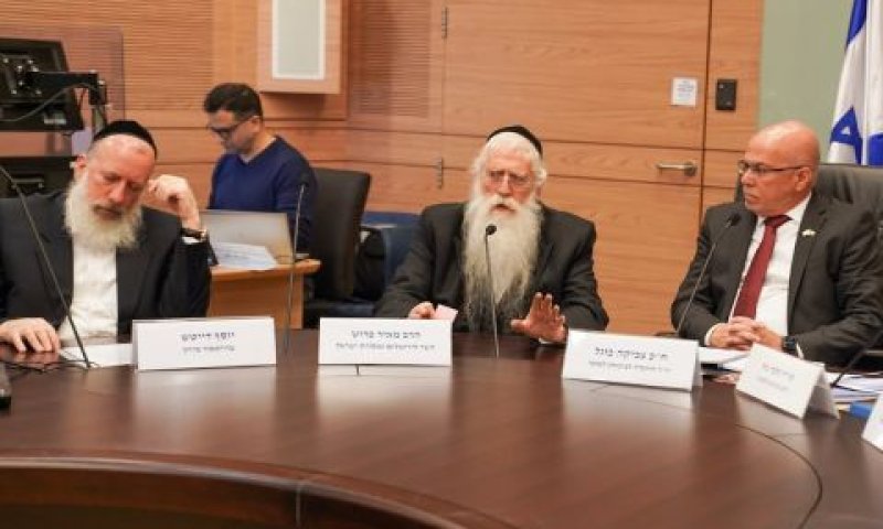 צביקה פוגל, מאיר פרוש, יוסף דייטש [צילום: דני שם-טוב/דוברות הכנסת]